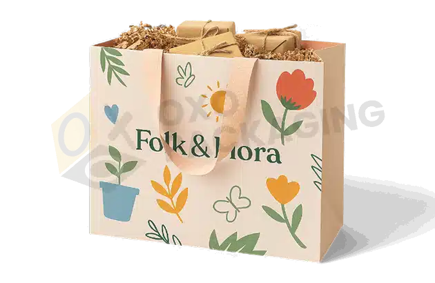 bulk branded paper bags